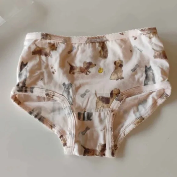 NWT Burt's Bees girls underwear, pack of 5, size 6 - Picture 2 of 3